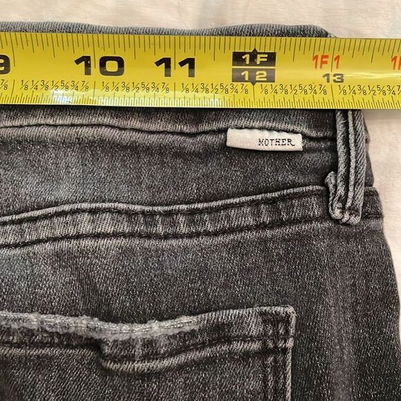 Mother Denim Undone Hem Looker Ankle Distressed Jeans Womens Size 26 - Picture 3 of 12